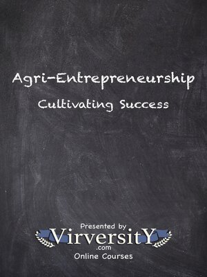 cover image of Agri-Entrepreneurship
